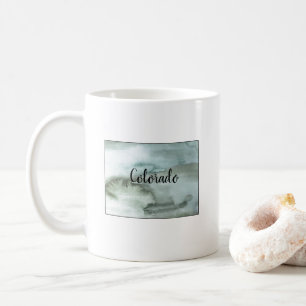 Mug Illustration de l'État du Colorado