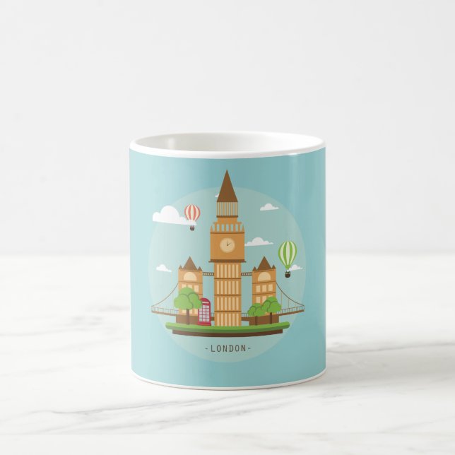 Mug Illustration de Londres City (Centre)