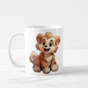 Mug Illustration de l'ours de dessin