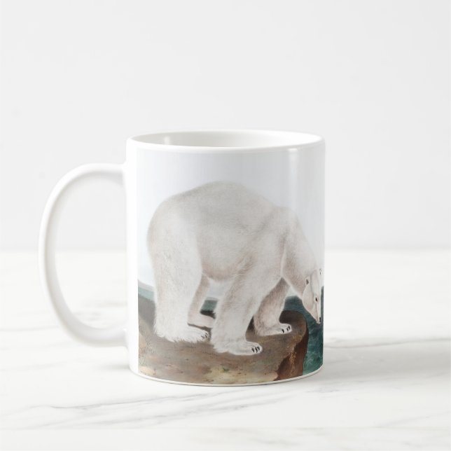 Mug Illustration de l'Ours polaire (Ursus maritimus) (Gauche)