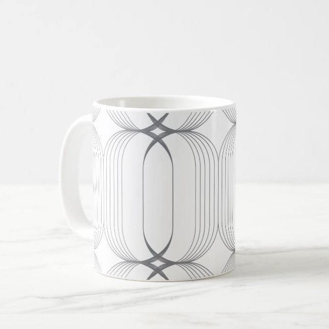 Mug Illustration de luxe moderne, simple et élégante m (Devant gauche)