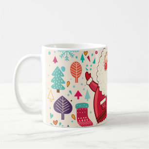 Mug Illustration de Noël du Père Noël