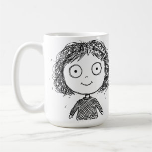 Mug Illustration de personnage dessinée à la main – Ar