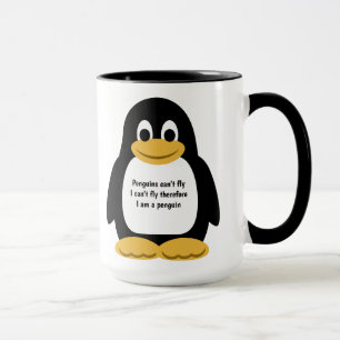 Mug Illustration de pingouin
