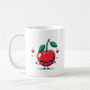 Mug Illustration de pomme de dessin animé Clip art d