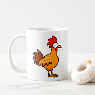 Mug Illustration de poulet de dessin animé drôle