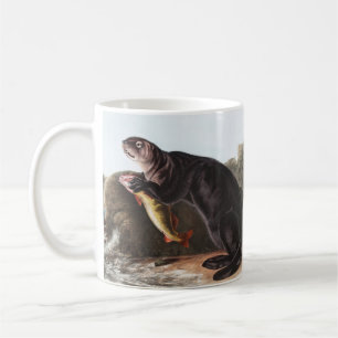 Mug Illustration de Sea Otter (Marina Enhydra)