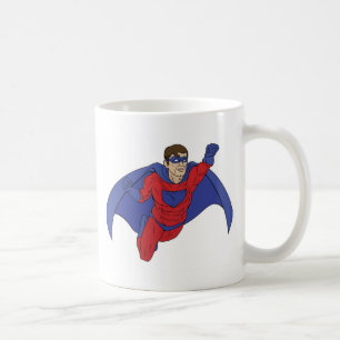 Mug Illustration de super héros