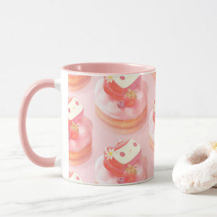 Mug Illustration de tarte aux fraises