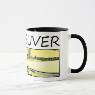 Mug Illustration de Vancouver - baie anglaise