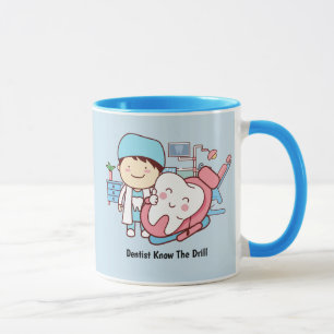 Mug Illustration dentiste et dent