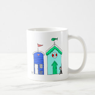 Mug Illustration des Beach Huts 2