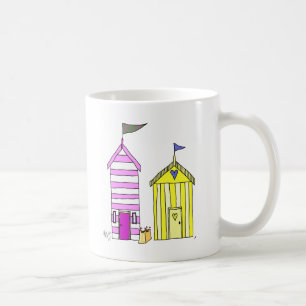 Mug Illustration des Beach Huts 3