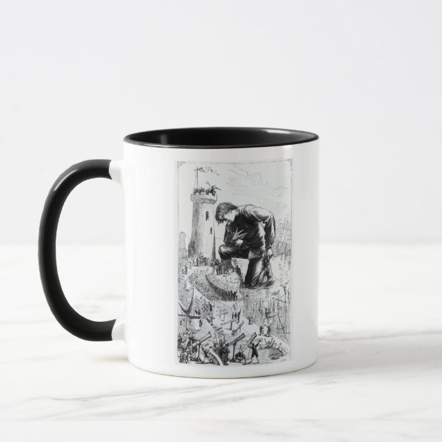 Mug Illustration des 'voyages de Gulliver (Gauche)