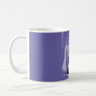 Mug Illustration dessinée à la main d'une fille triste