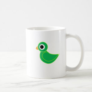 Mug Illustration d'oiseau