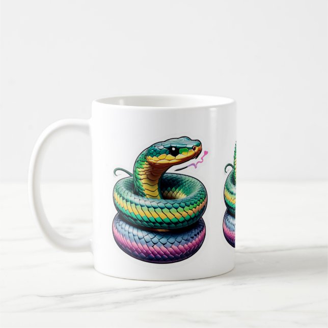 Mug Illustration du couteau mou (Gauche)