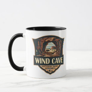 Mug Illustration du parc national de la Grotte-Vent Ba