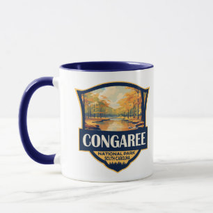 Mug Illustration du parc national du Congaree Voyage V
