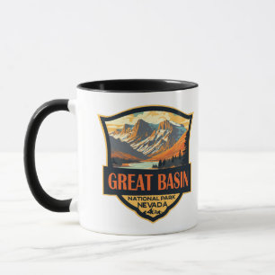 Mug Illustration du parc national Great Basin Art de v