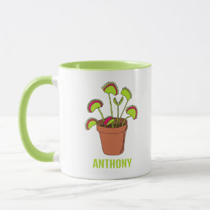 Mug Illustration du Plante Vénus Fly Trap personnalisé