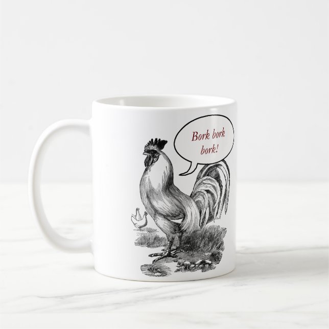 Mug Illustration du tableau vintage (Gauche)