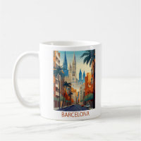 Illustration du Vintage voyage Retro Barcelona