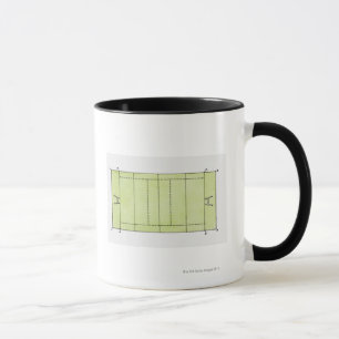 Mug Illustration d'un lancement de rugby