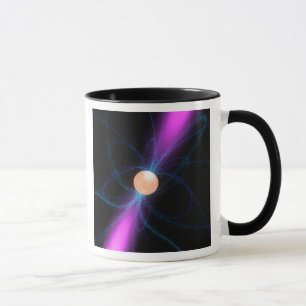 Mug Illustration d'un pulsar 2