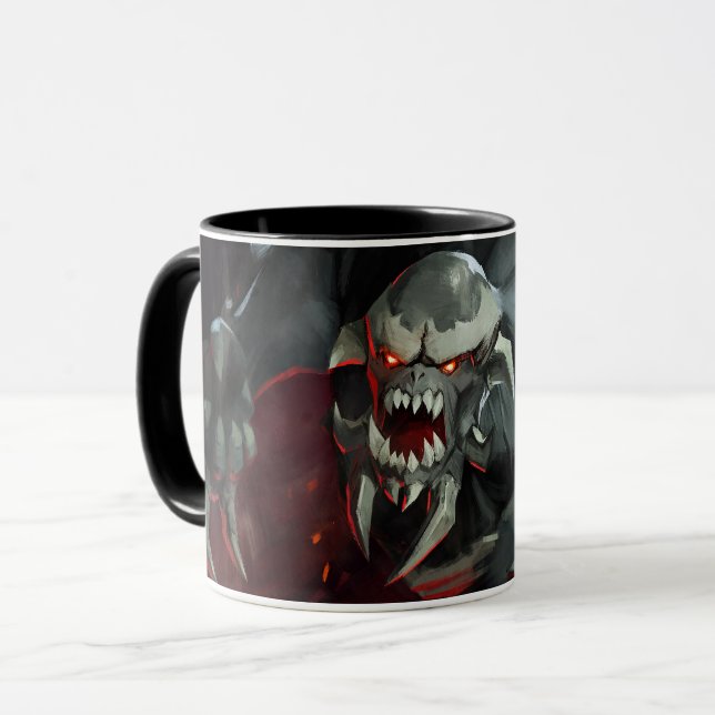 Mug Illustration d'une crise infinie (Devant gauche)