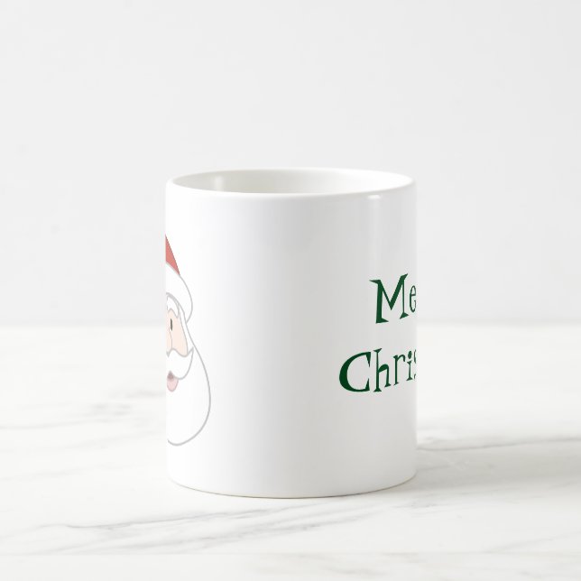 Mug Illustration et texte du père noël (Centre)