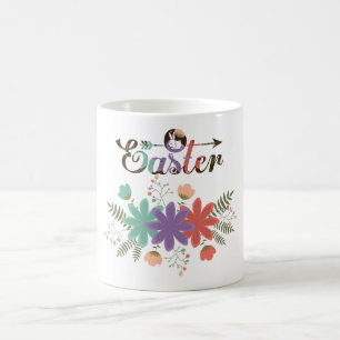 Mug Illustration florale de Pâques