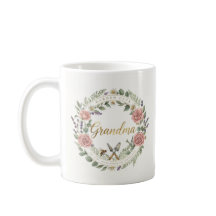 Illustration Florale Élégante pour Mamies Amoureus