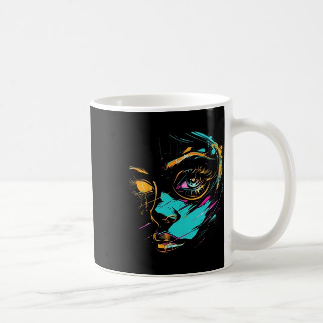 Mug Illustration graphique Anime Manga Anime 1 (Droite)