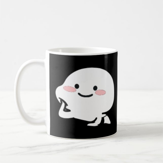 Mug Illustration mignonne customisée de l'autocollant  (Gauche)