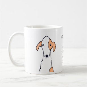 Mug Illustration mignonne de l'humour de café de chien