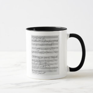 Mug Illustration musicale manuscrite