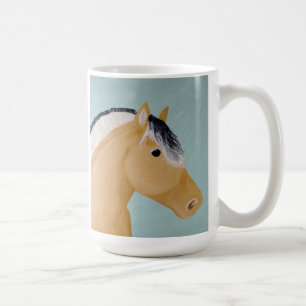 Mug Illustration norvégienne de cheval de fjord sur l
