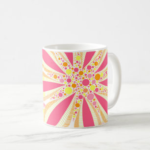 Mug Illustration numérique de Petals and Dots Spring F