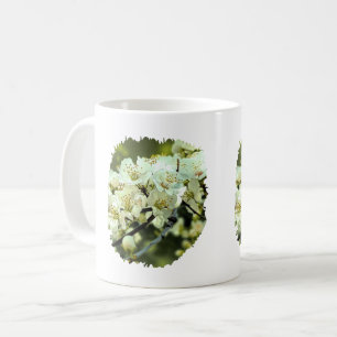 Mug Illustration ornementale Printemps Fleur Vert