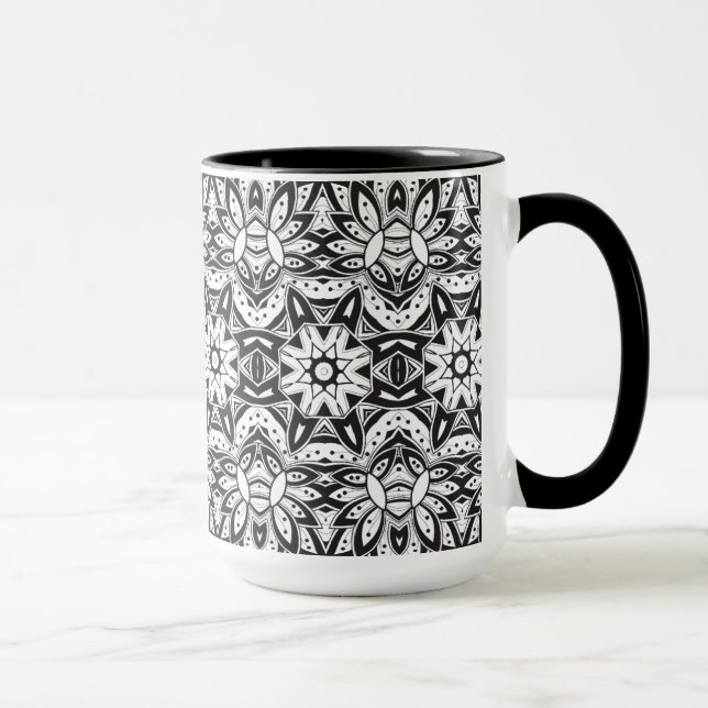 Mug Illustration tribale inspirée de style (Droite)