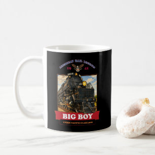 Mug Illustration Vintage de la Locomotive à Vapeur Big