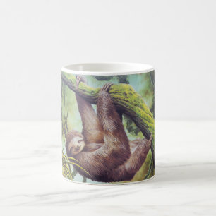 Mug Illustration vintage de paresse