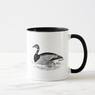 Mug Illustration vintage d'oie - modèle des oies