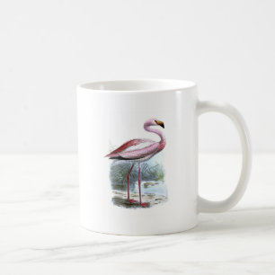 Mug Illustration Vintage du Flamant rose Puna