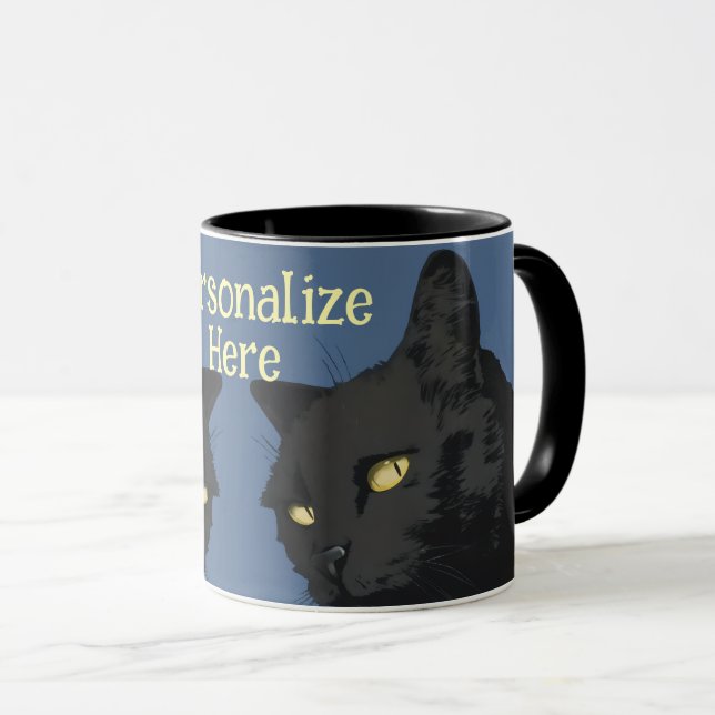 Mug Illustration vintage sarcastique et effrayante de  (Devant droit)