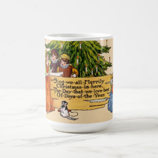 Mug Illustration vintage victorienne de chanteurs de N