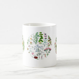 Mug Illustrations botaniques - usines de Larousse