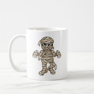 Mug Illustrations de momie de dessin animé effrayant s