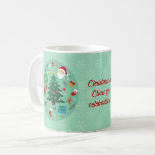 Mug Illustrations de Noël Fête de fin d'année